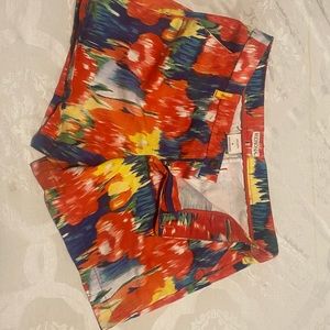 Multi colored chino shorts